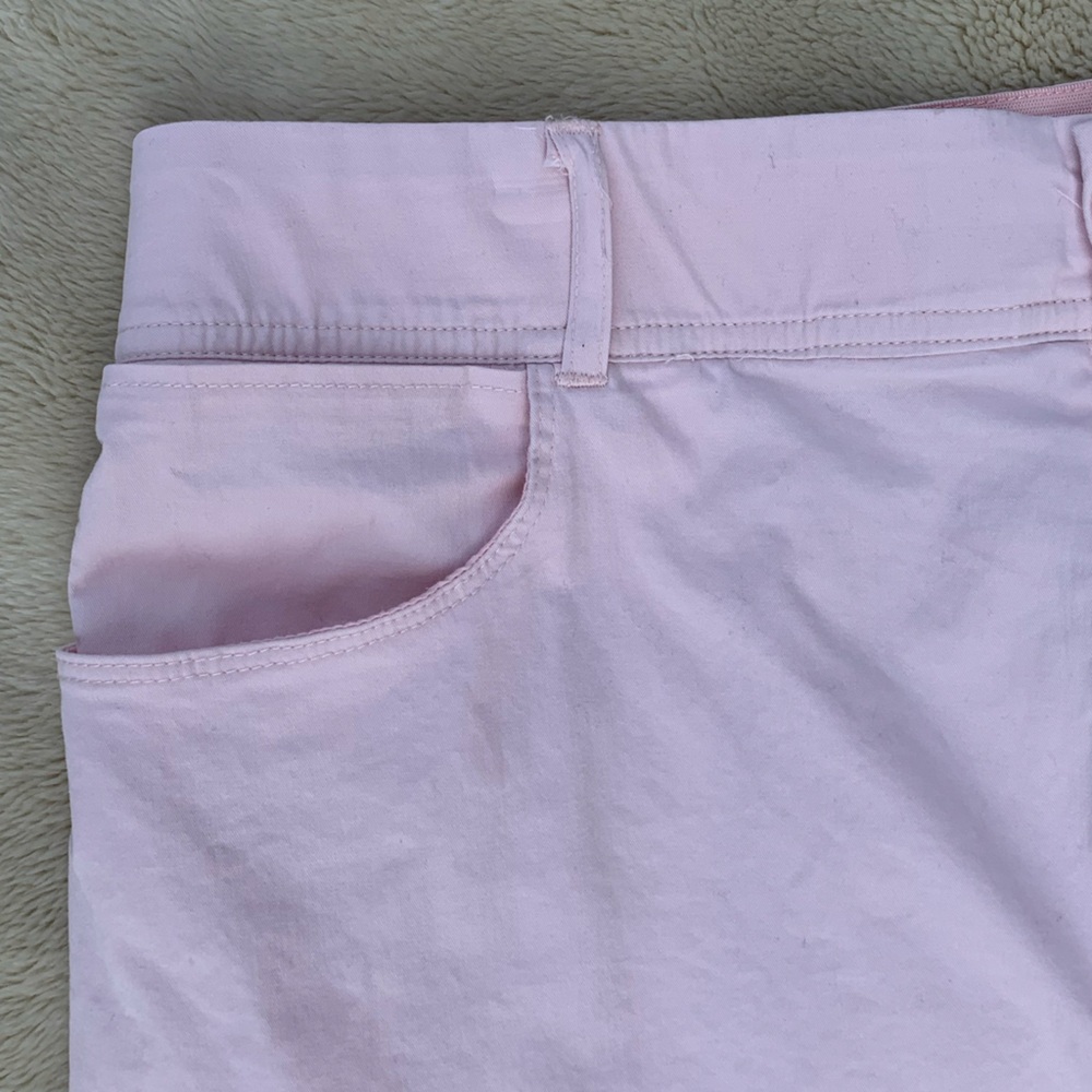 Christopher & Banks pink capris 16 petite - Picture 2 of 6